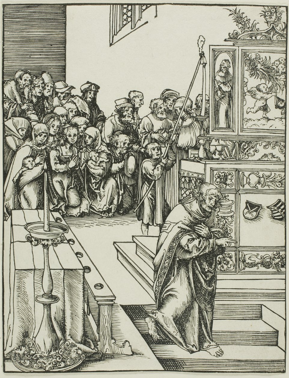 Saint John, from The Martyrdom of the Apostles by Lucas Cranach the Elder