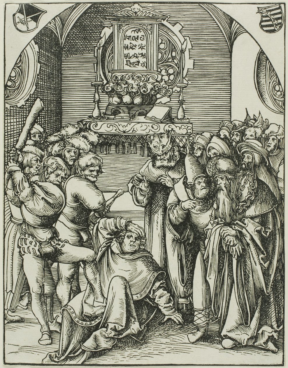 Saint Jude, from The Martyrdom of the Apostles by Lucas Cranach the Elder
