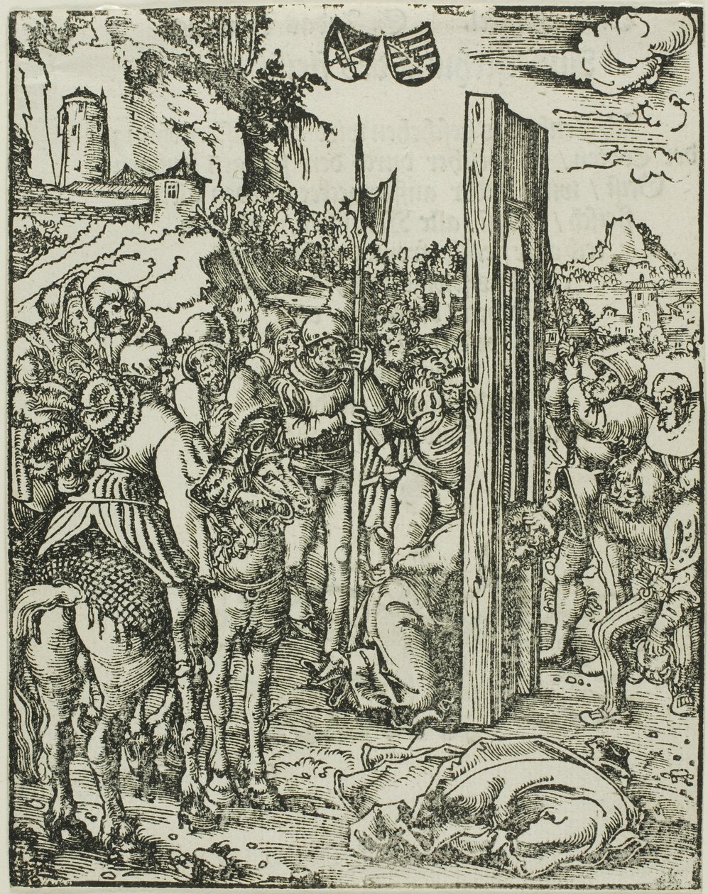 Saint Matthias, from The Martyrdom of the Apostles by Lucas Cranach the Elder