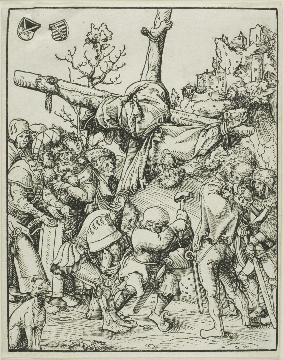 Saint Peter, from The Martyrdom of the Apostles by Lucas Cranach the Elder