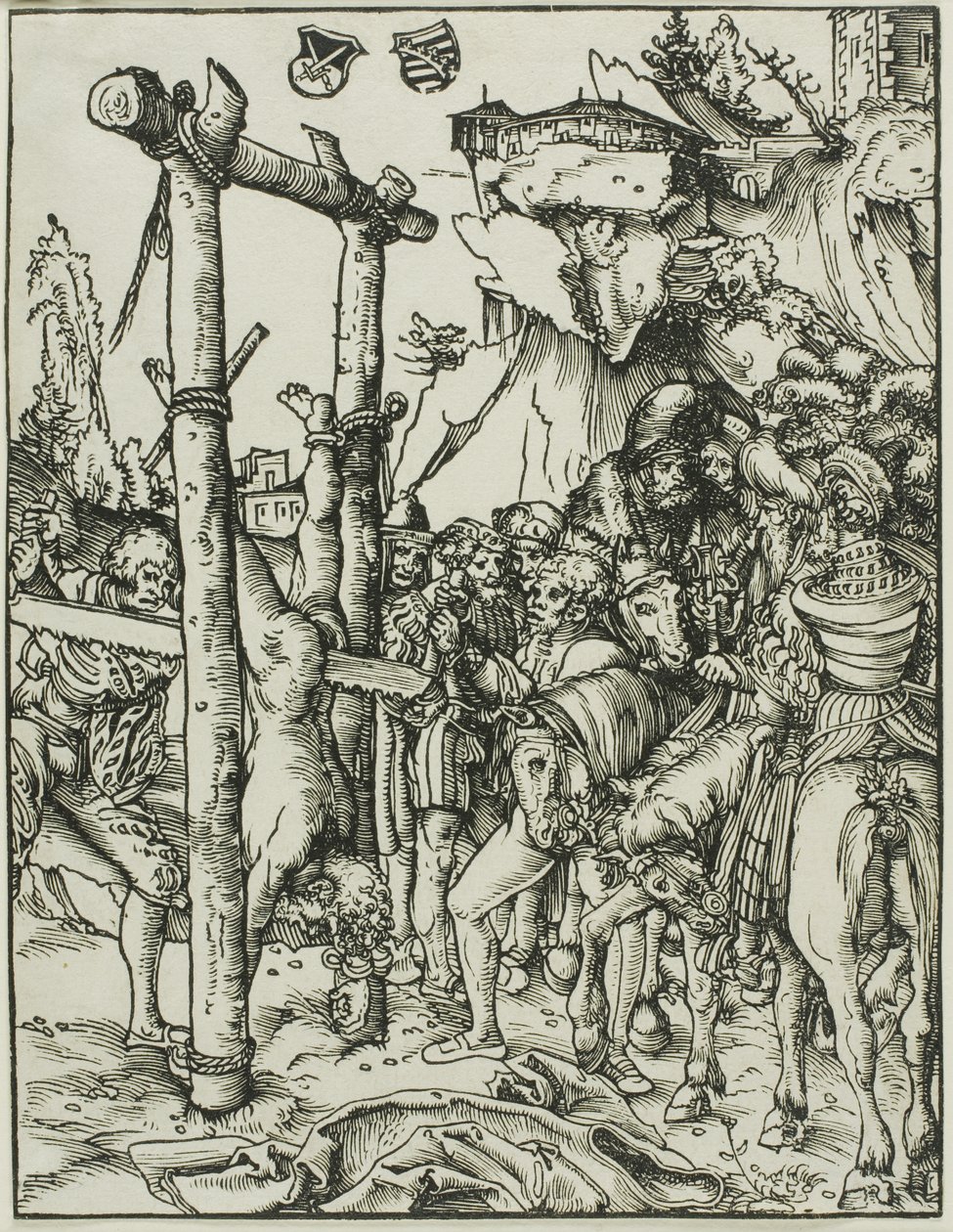 Saint Simon, from The Martyrdom of the Apostles by Lucas Cranach the Elder