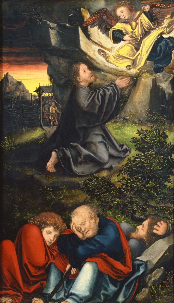 The Agony in the Garden, ca. 1518 by Lucas Cranach the Elder