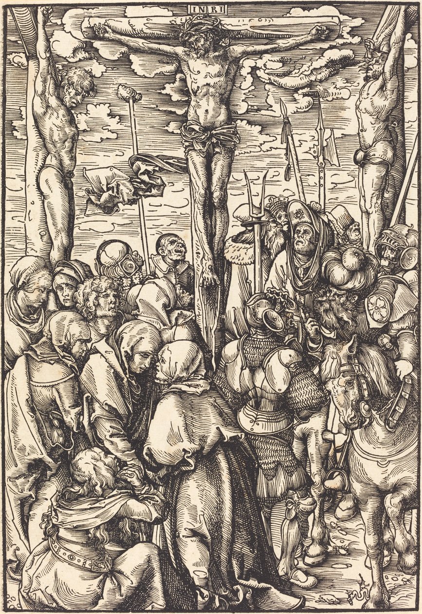 The Crucifixion by Lucas Cranach the Elder