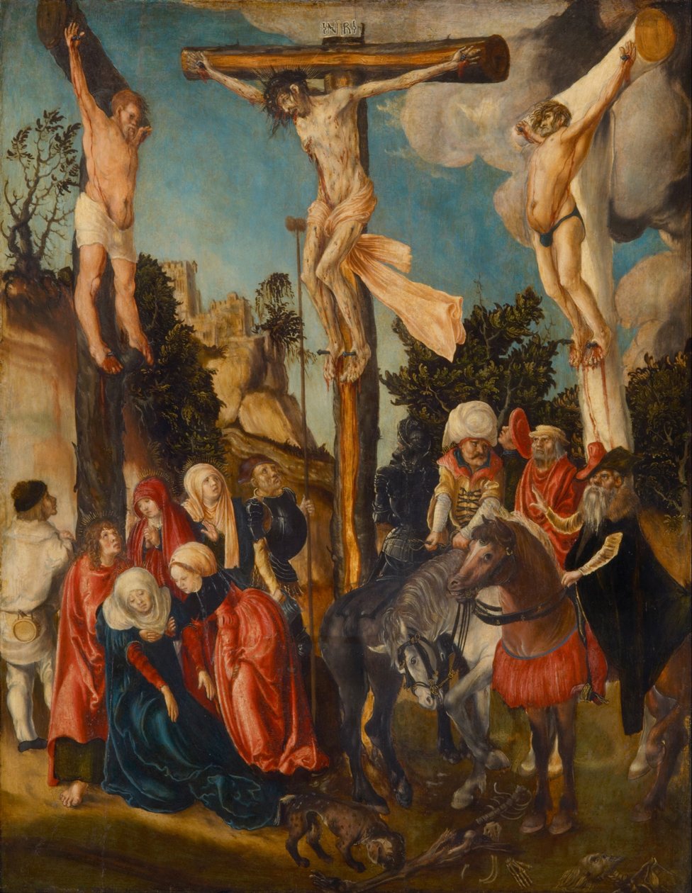 The Crucifixion, 1501 by Lucas Cranach the Elder