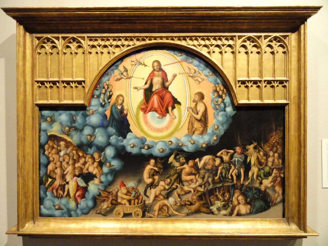 The Last Judgment by Lucas Cranach the Elder