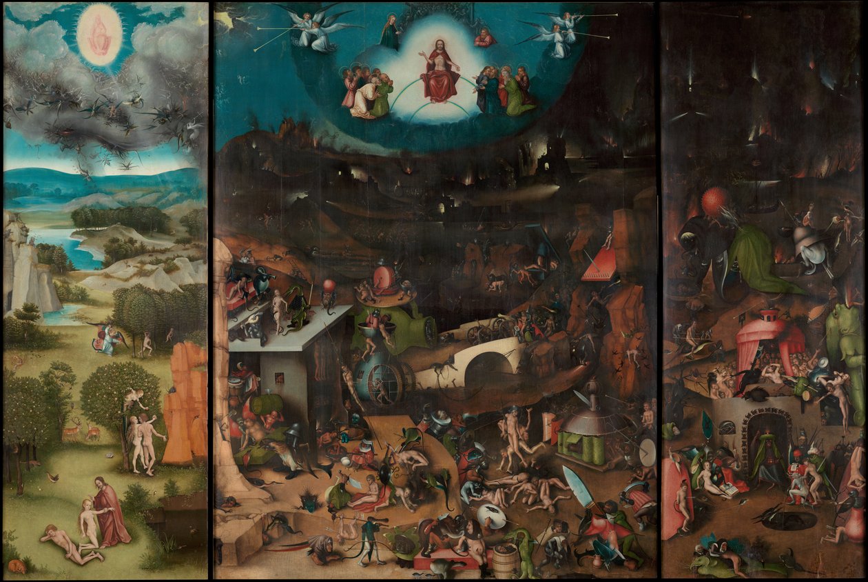 The Last Judgment by Lucas Cranach the Elder