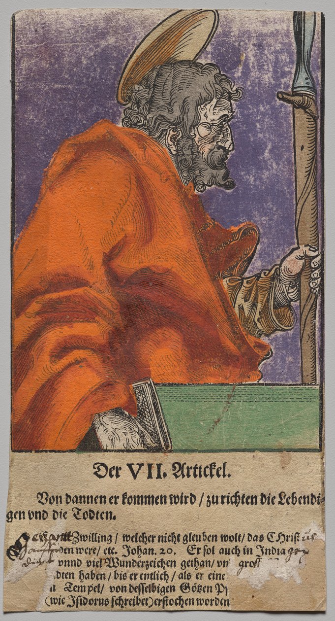 Thomas by Lucas Cranach the Elder, After