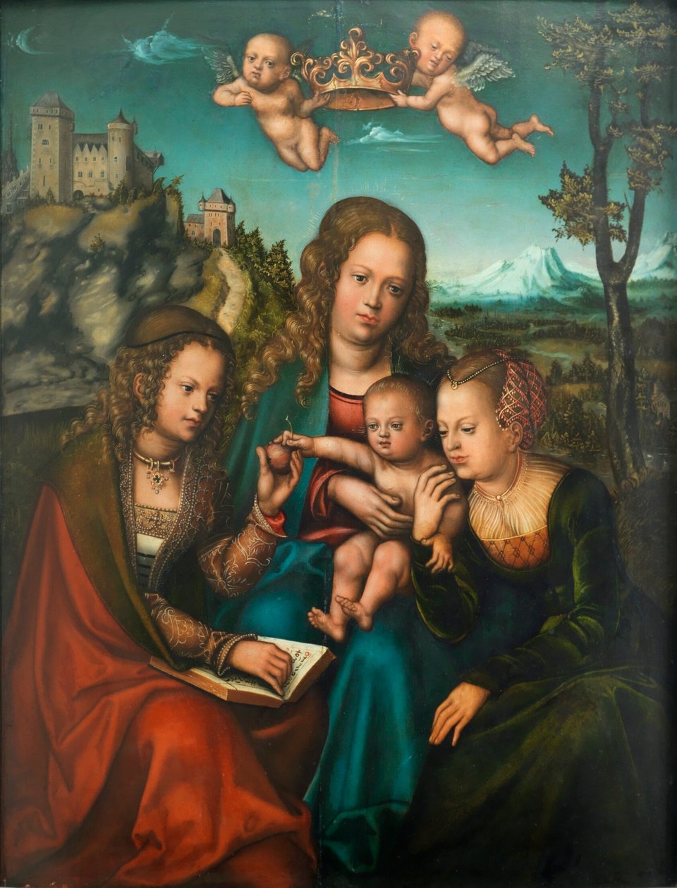 Law and Grace by Lucas Cranach the Elder and workshop