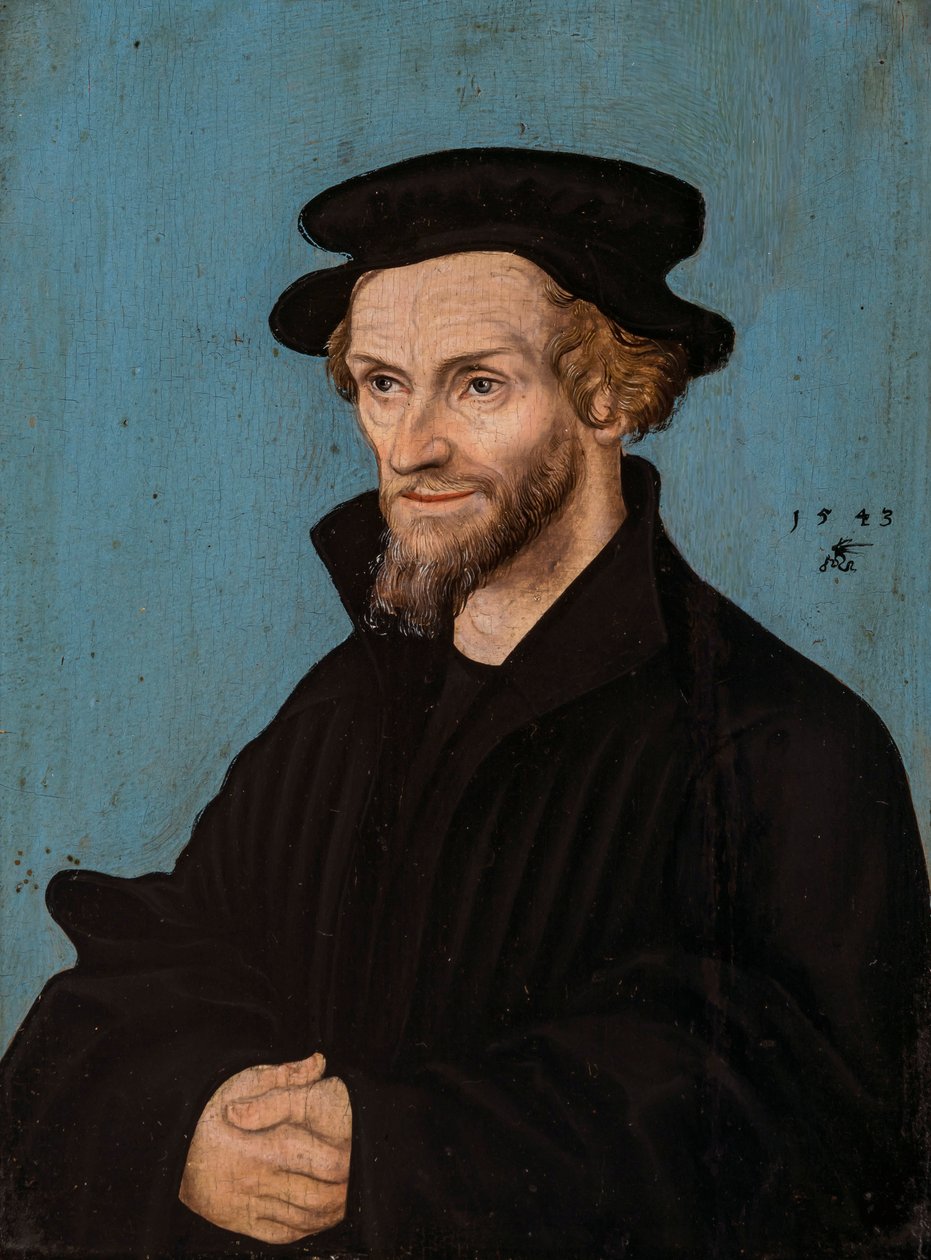 Philipp Melanchthon by Lucas Cranach the Elder and workshop