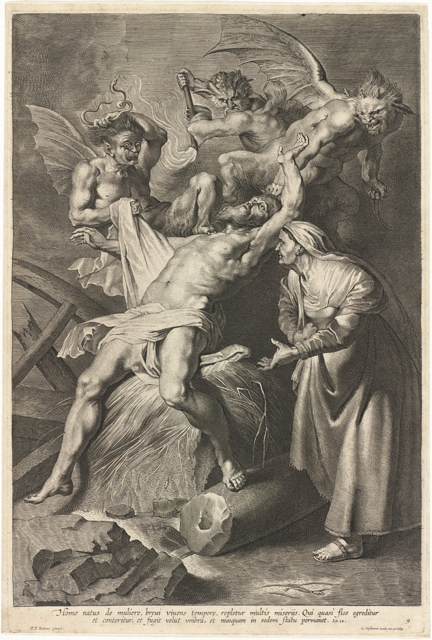 Job Tormented by Demons and Abused by His Wife