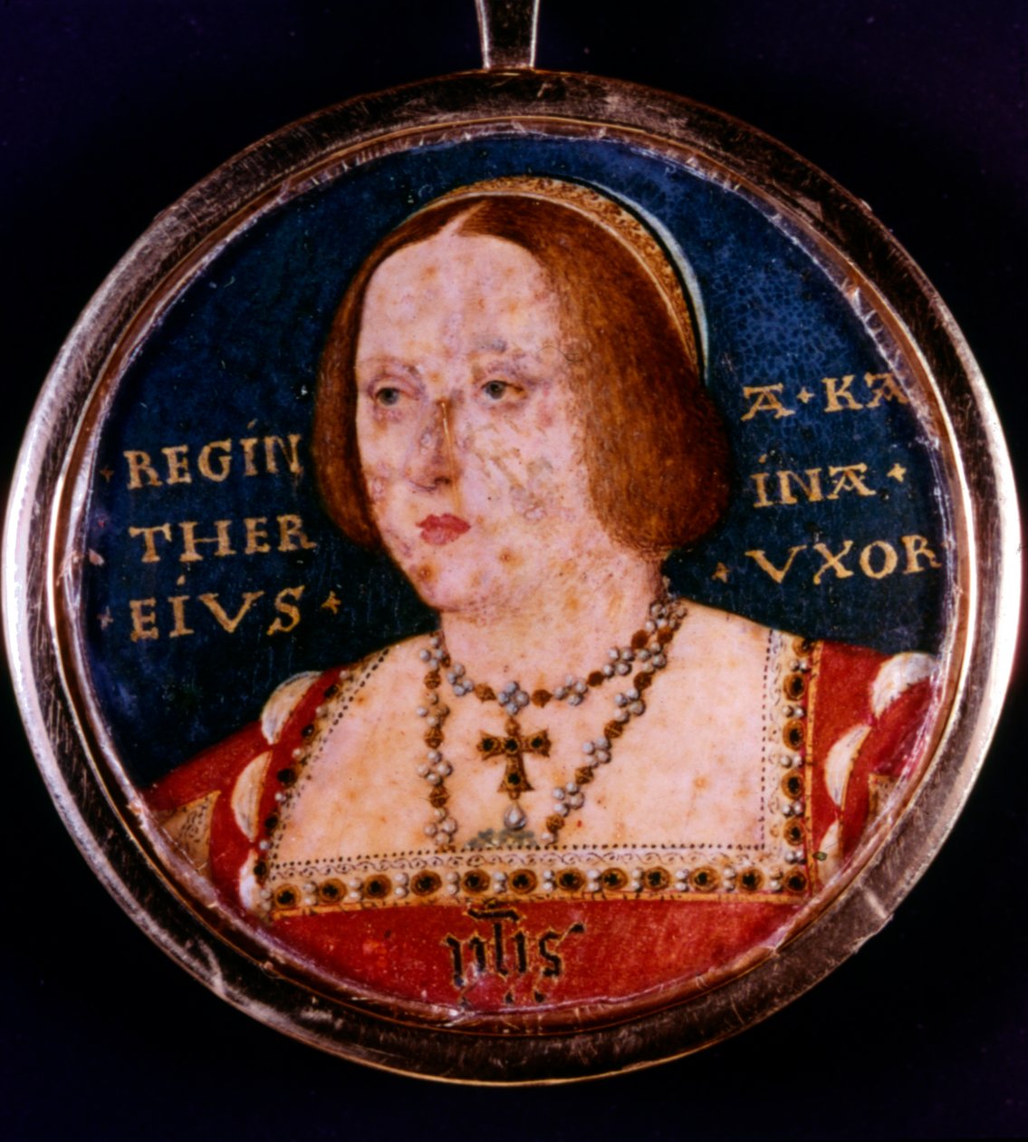 Catherine of Aragon, first wife of Henry VIII, c. 1510-1533 by Lucas Horenbout