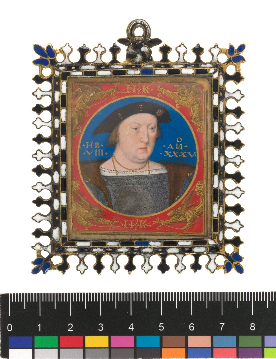 Henry VIII, c.1525-27 by Lucas Horenbout or Hornebault