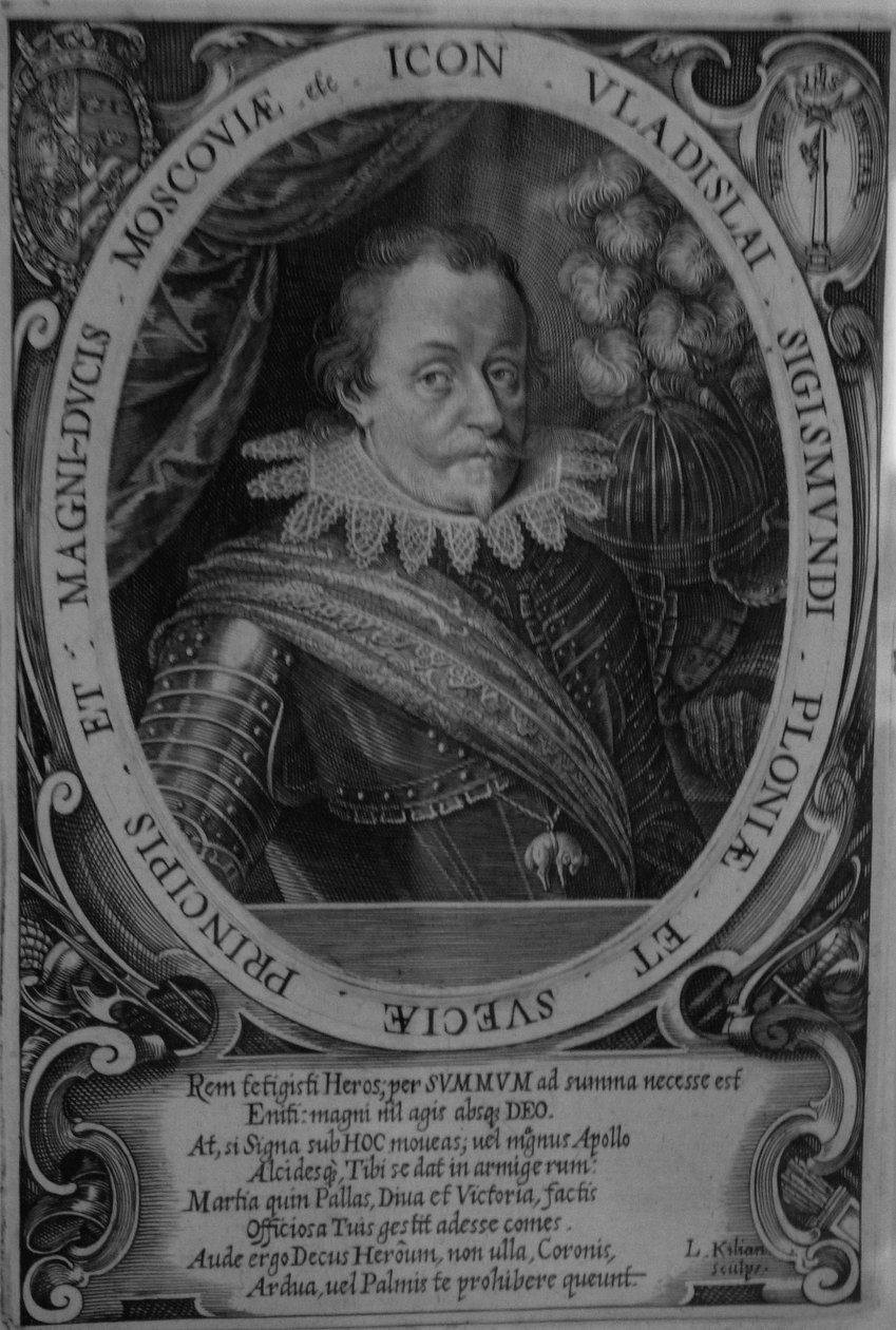 King Wladyslaw IV Vasa of Poland, Tsar of Russia by Lucas Kilian