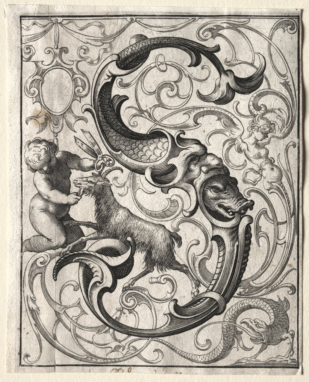 New ABC Booklet: S, 1627 by Lucas Kilian