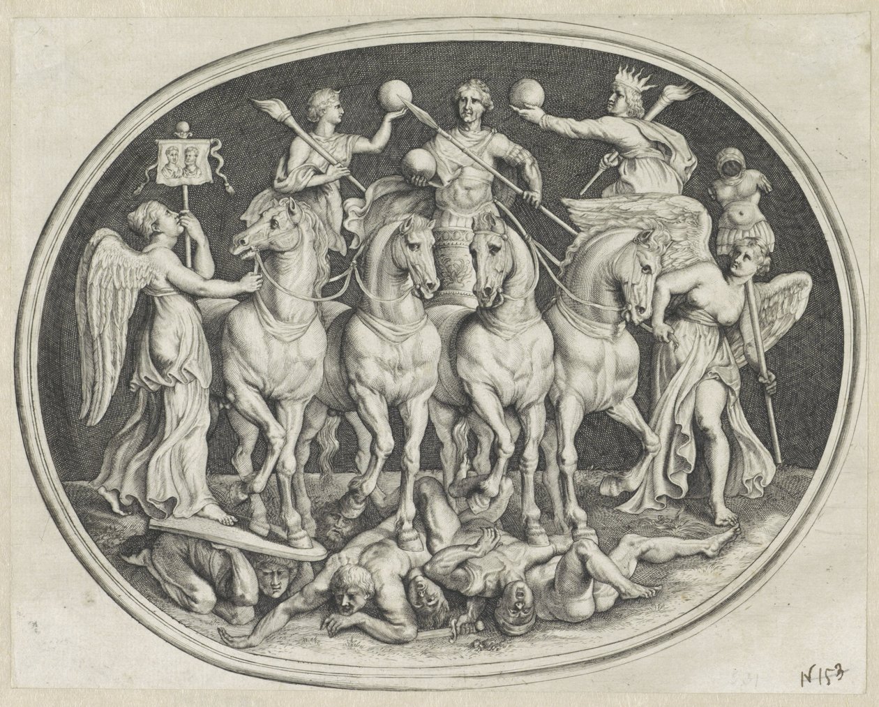Allegorical Triumph of Emperor Licinius by Lucas Vorsterman (I)