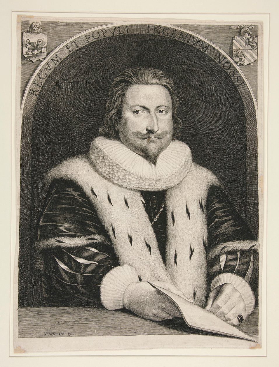 Alvise Contarini at the Age of 31 by Lucas Vorsterman the Elder