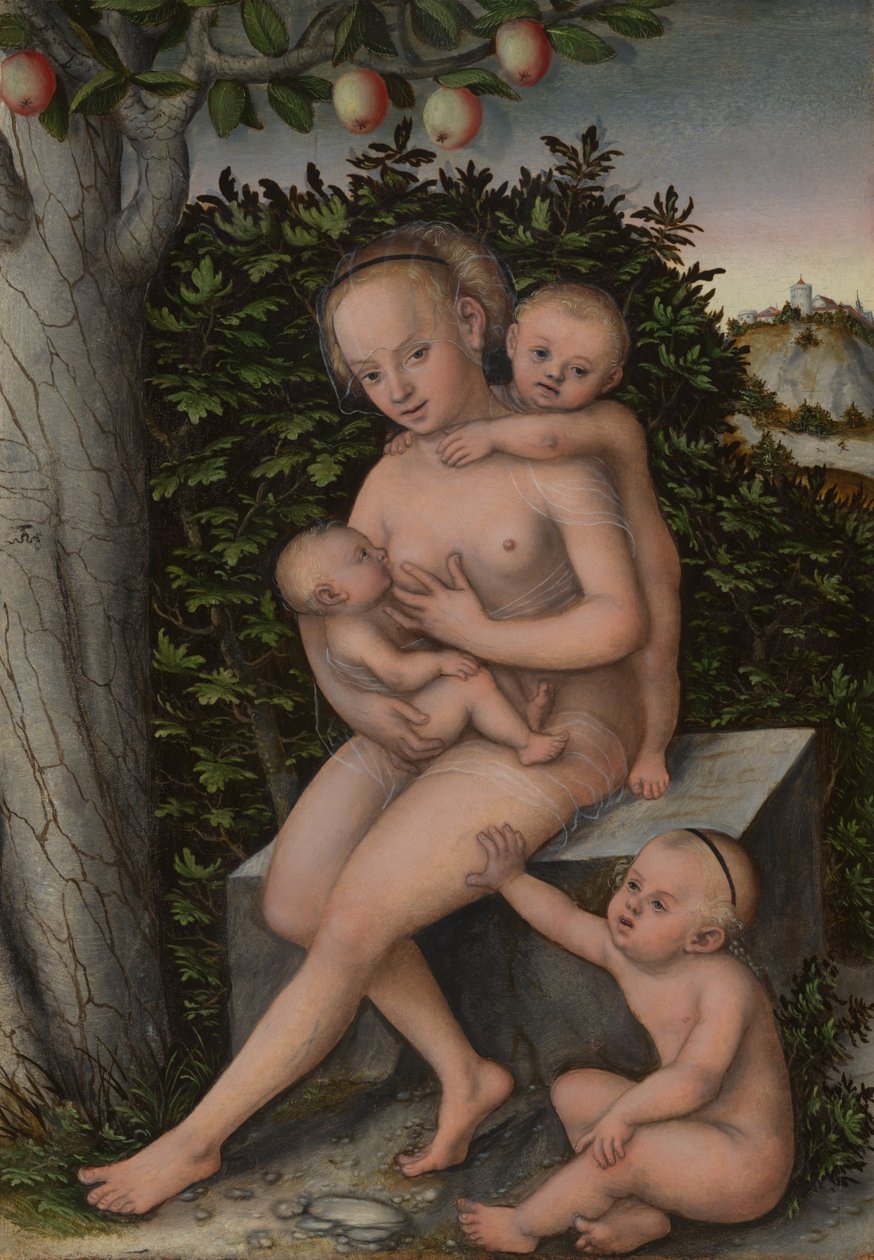 Charity by Lucas the Elder Cranach