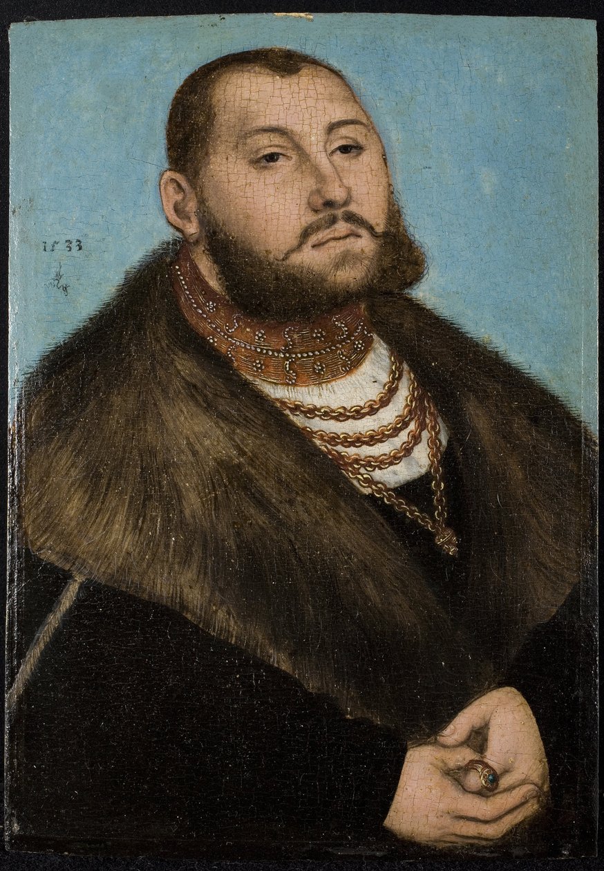John Frederick I, Elector of Saxony by Lucas the Elder Cranach