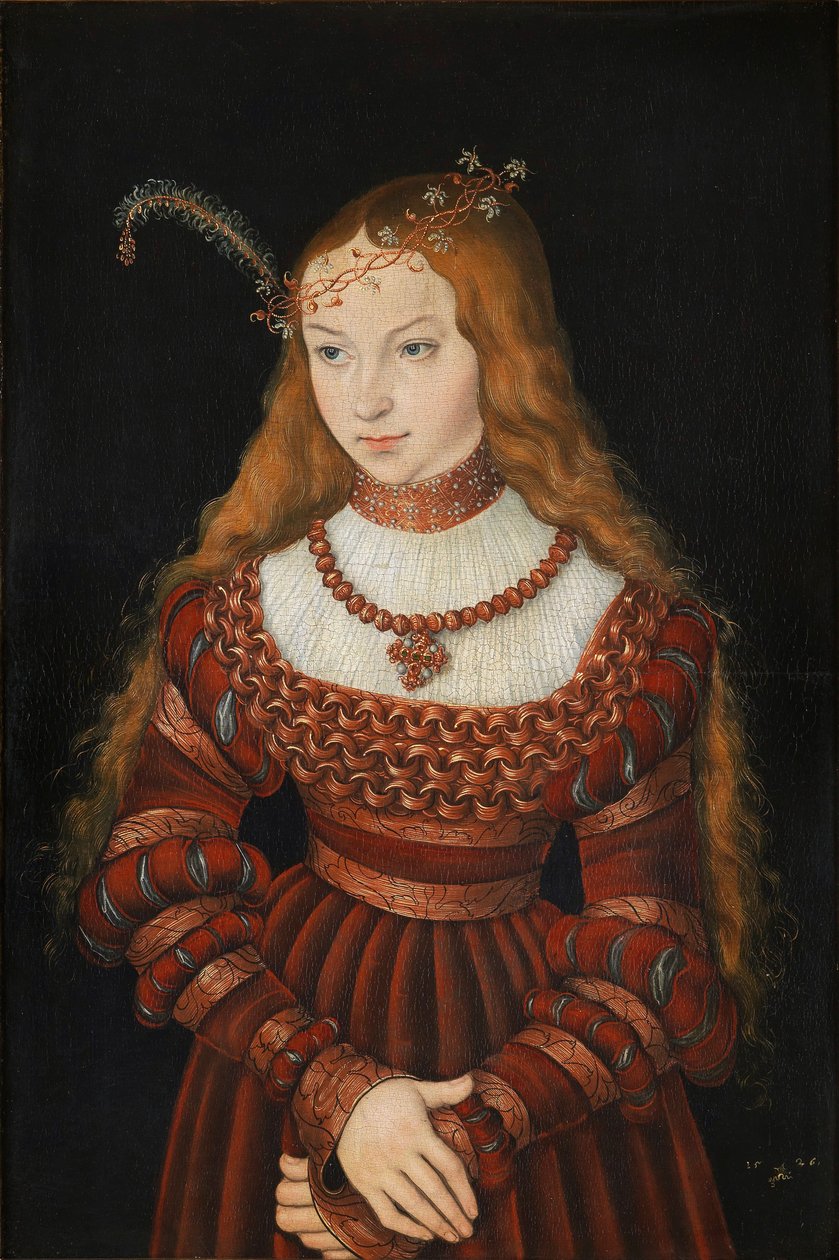 Sibylle of Cleves by Lucas the Elder Cranach