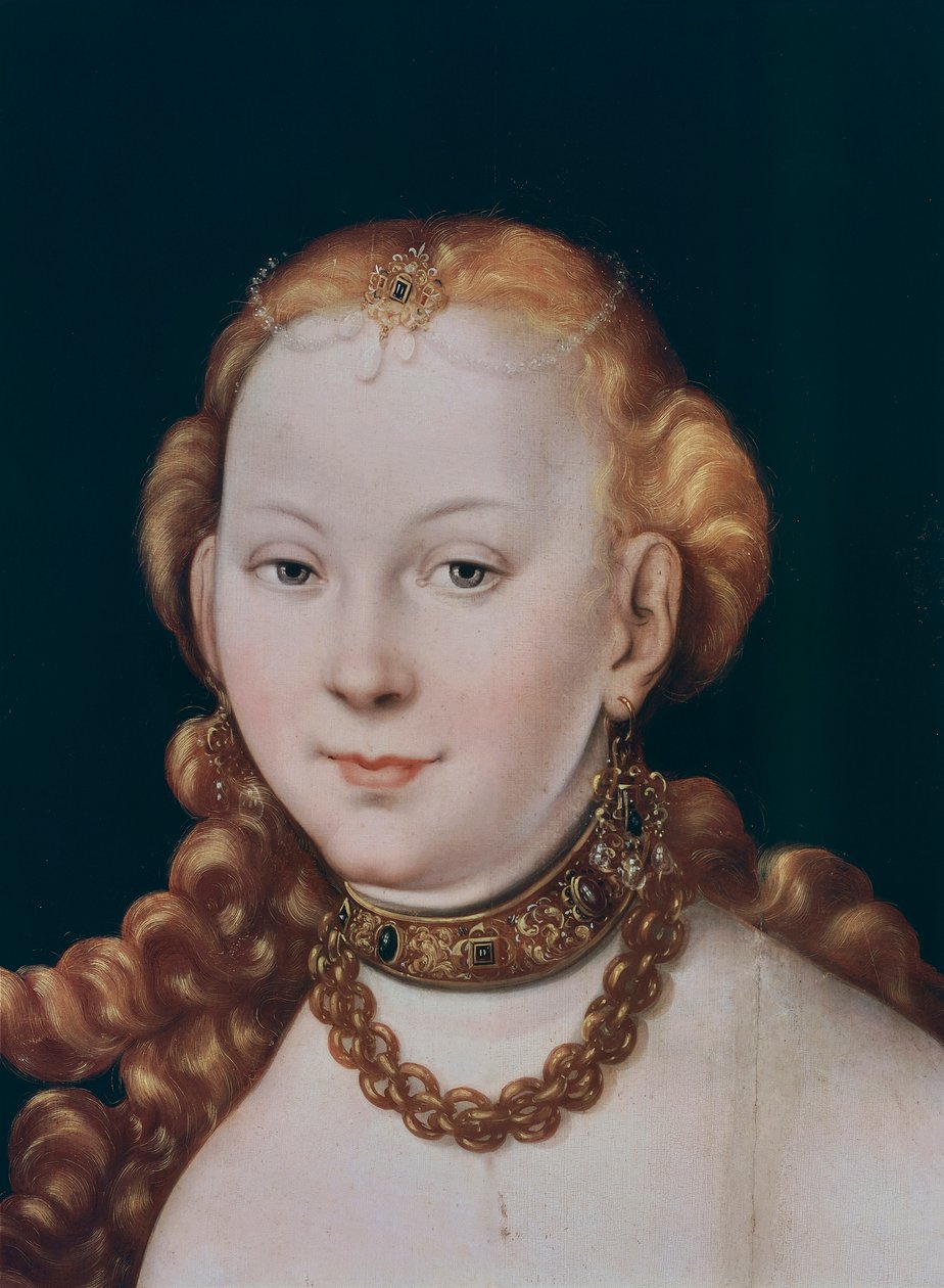 Venus (detail) by Lucas the Elder Cranach