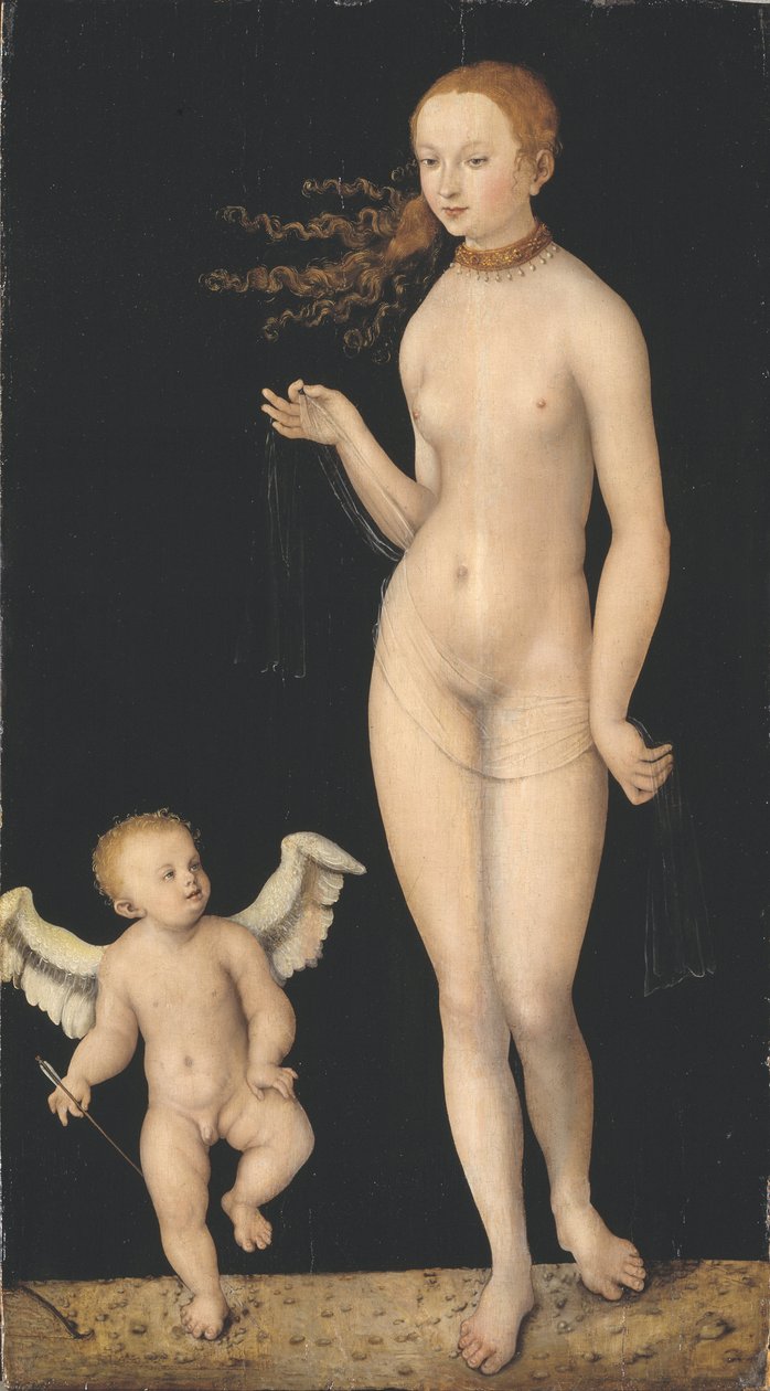 Venus and Cupid by Lucas the Elder Cranach