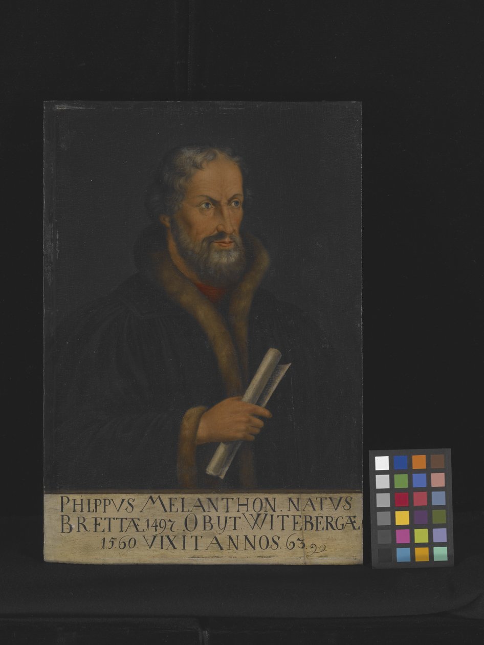 Portrait of Philipp Melanchthon by Lucas the Younger Cranach