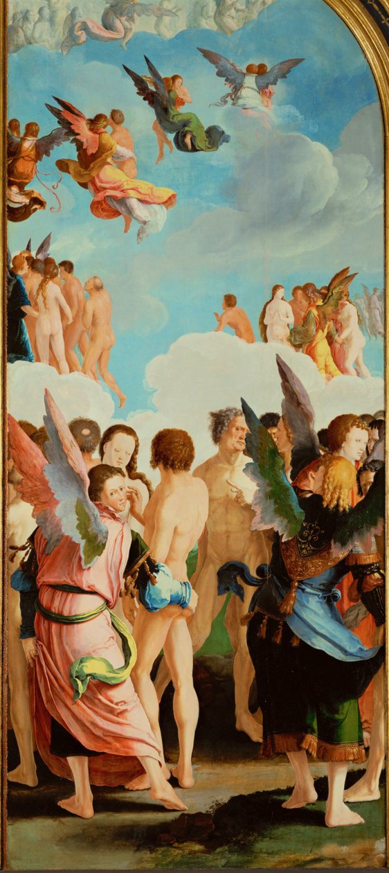 Angels Among the Just by Lucas van Leyden