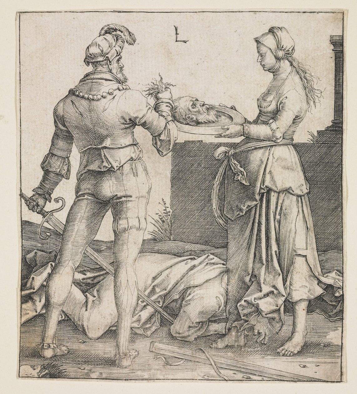 Beheading of Saint John the Baptist, 1513 by Lucas van Leyden