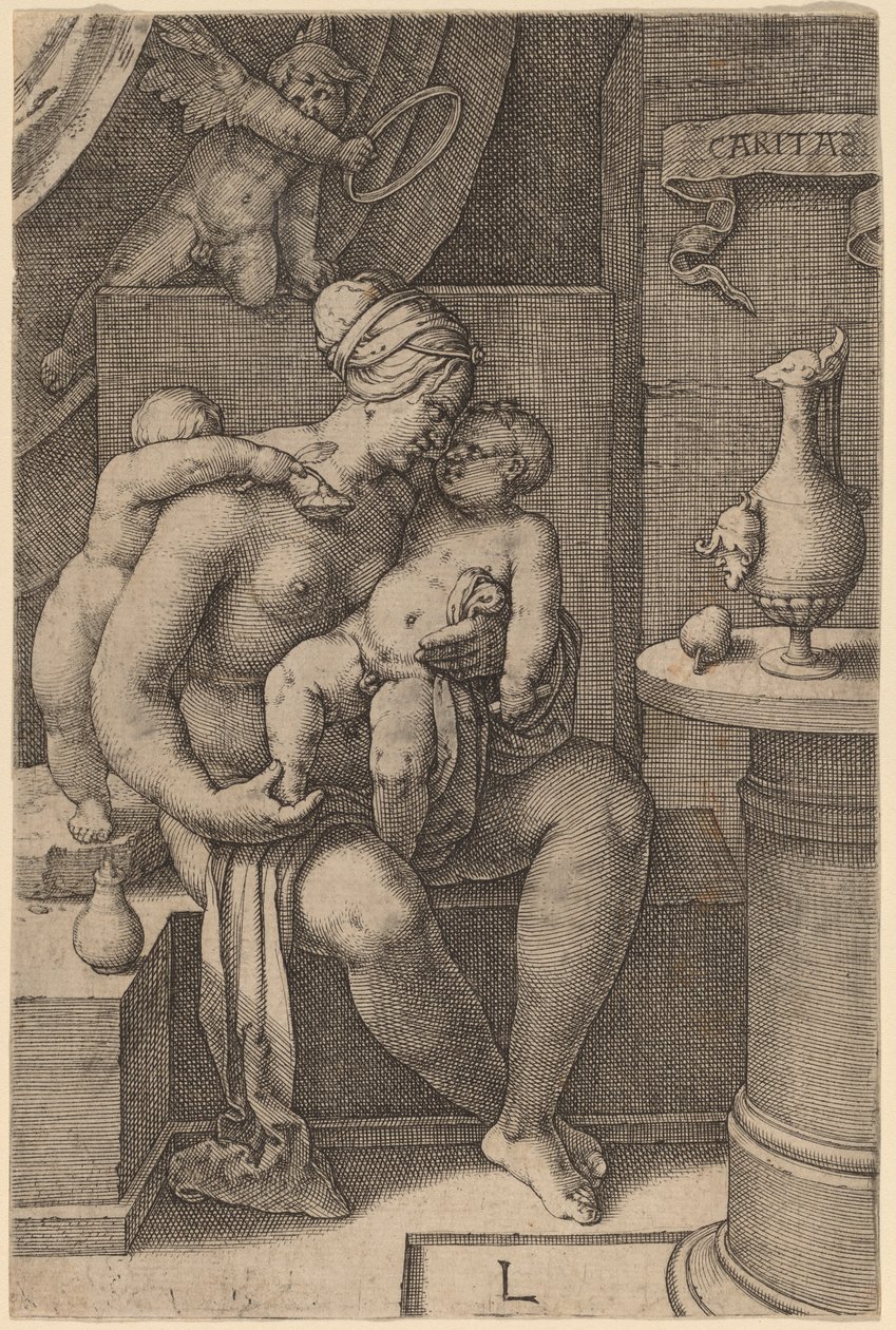 Charity by Lucas van Leyden