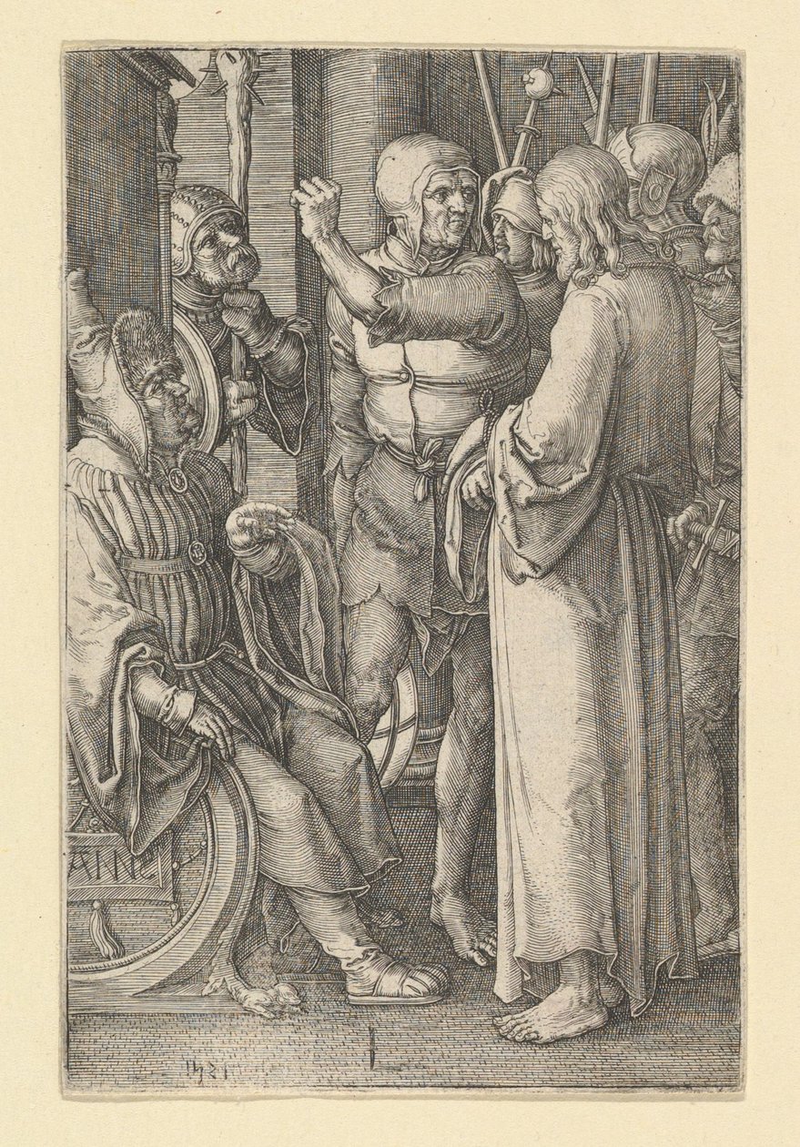 Christ Before Annas, 1521 by Lucas van Leyden