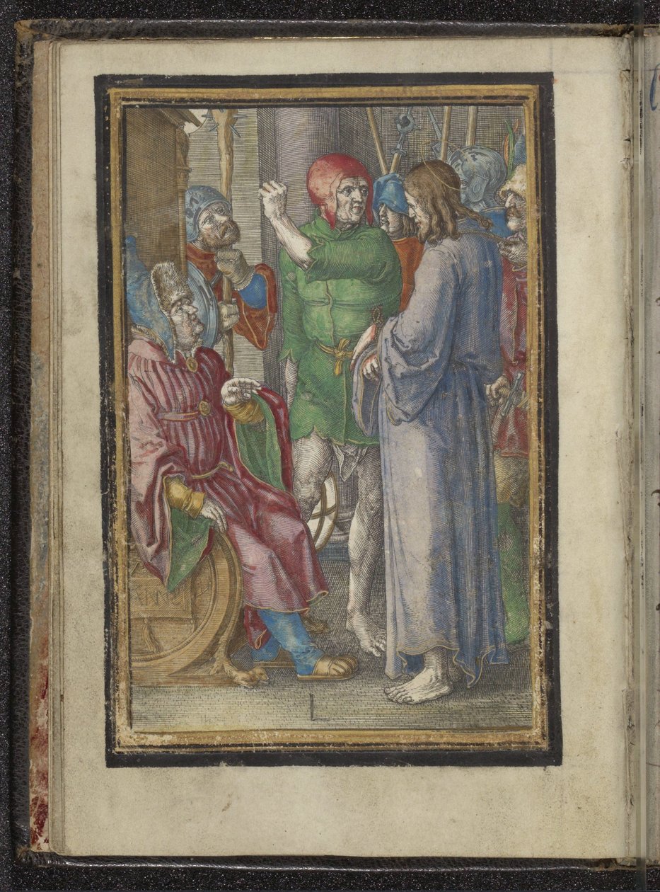Christ Before Annas (Passion of Christ) by Lucas van Leyden