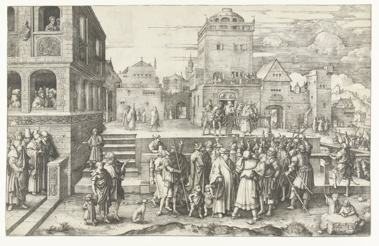 The Great Ecce Homo by Lucas van Leyden