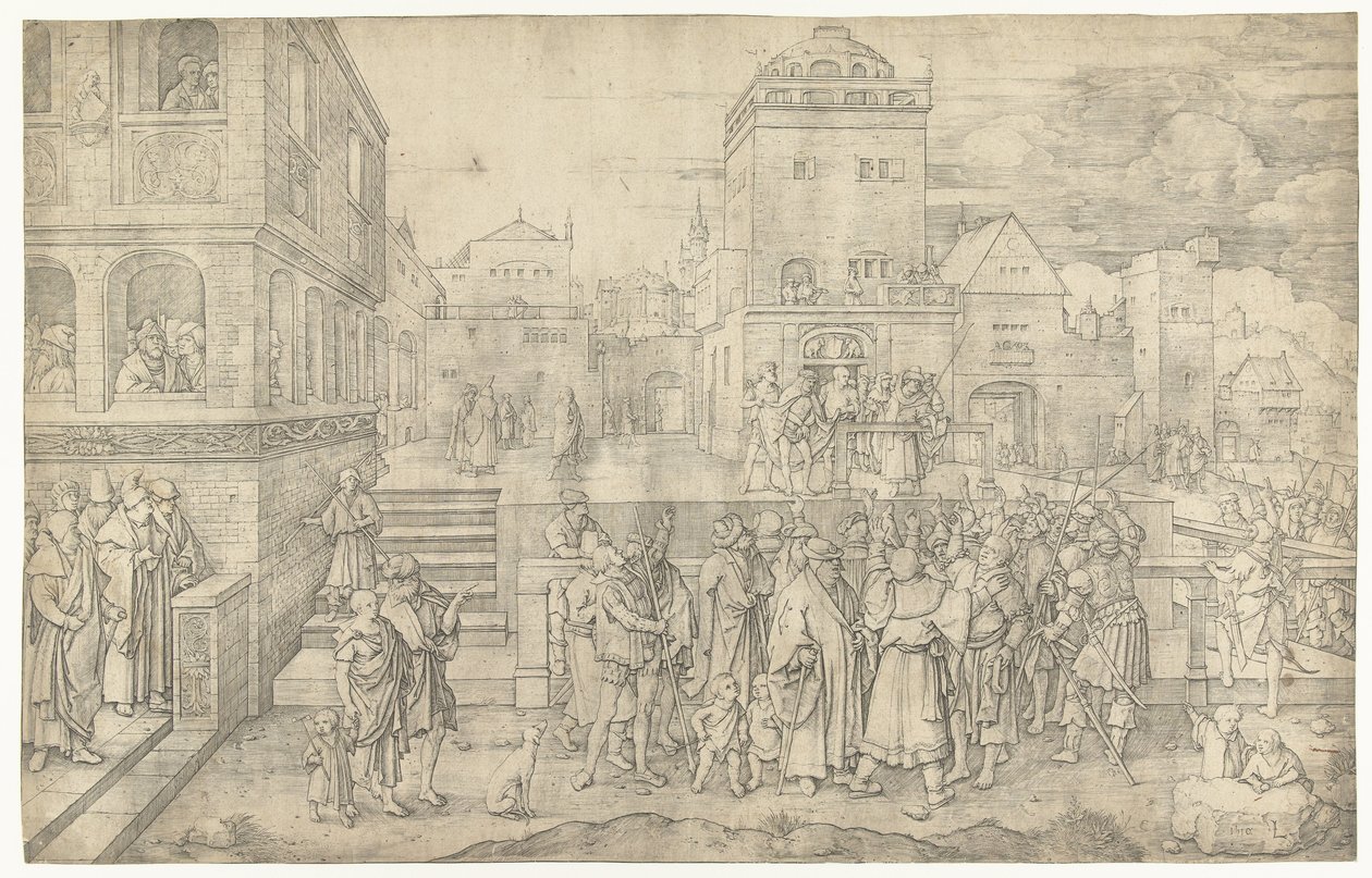 The Great Ecce Homo by Lucas van Leyden