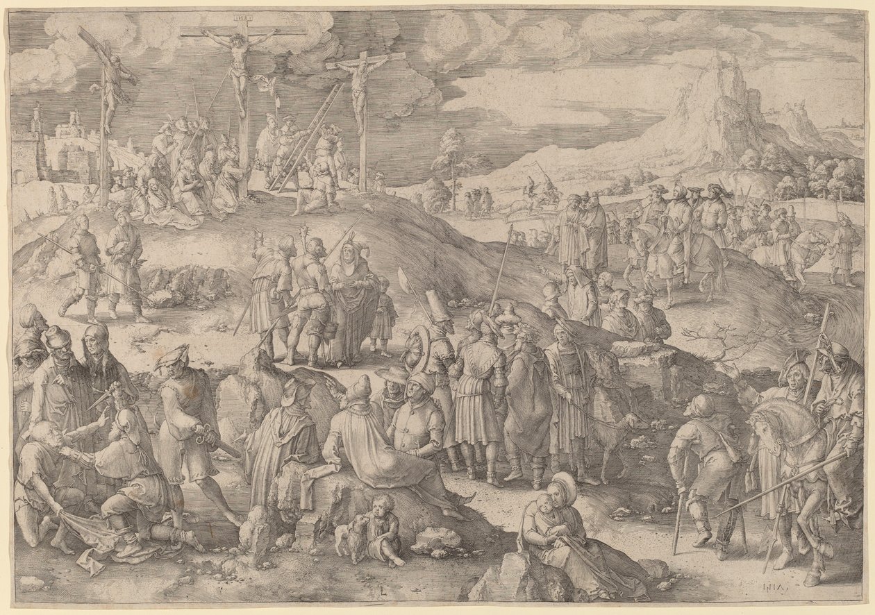 Golgotha by Lucas van Leyden