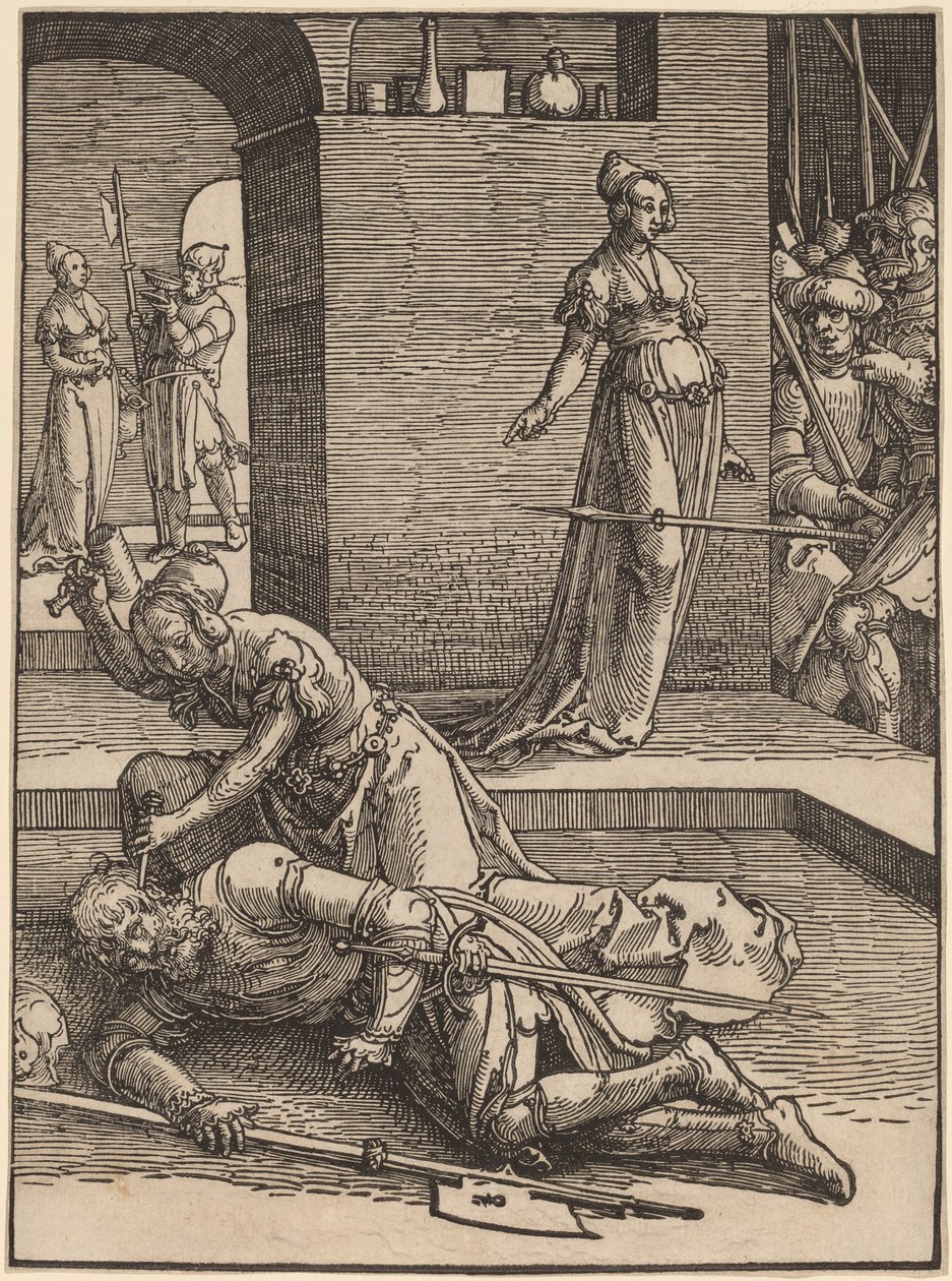 Jael Killing Sisera by Lucas van Leyden