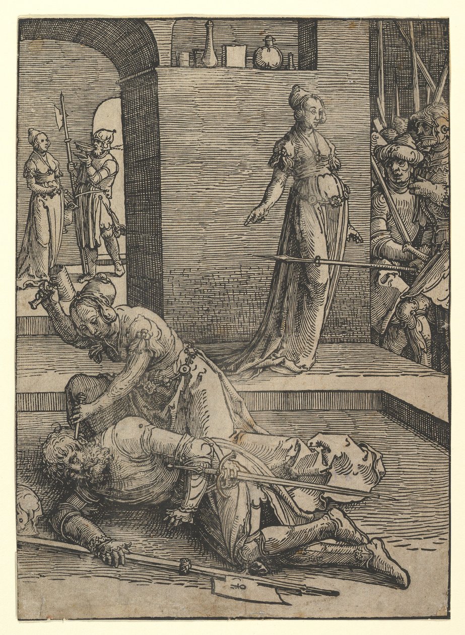 Jael Killing Sisera, 1517 by Lucas van Leyden