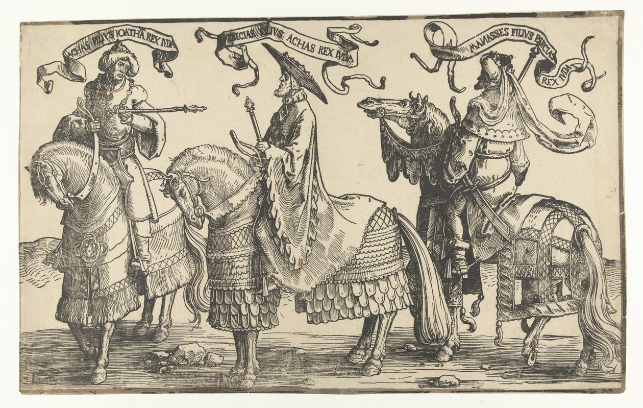Kings Ahaz, Hezekiah, and Manasseh (The Twelve Kings of Israel series) by Lucas van Leyden