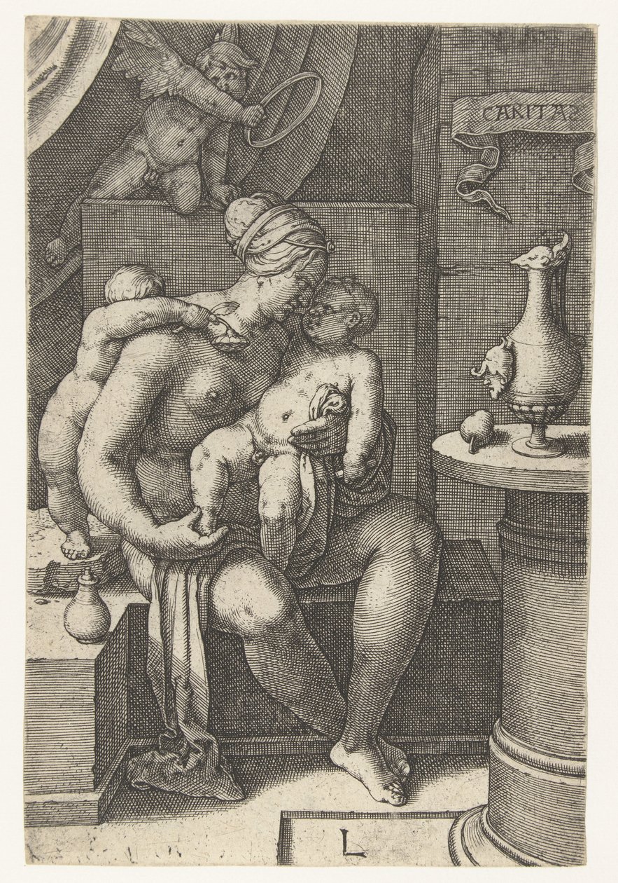 Love (Caritas) by Lucas van Leyden