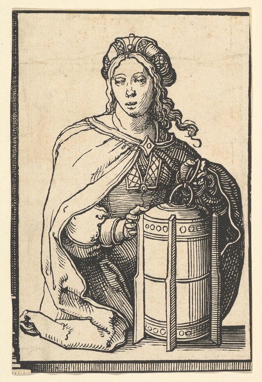 Persian Sibyl (from the series of Sibyls) by Lucas van Leyden