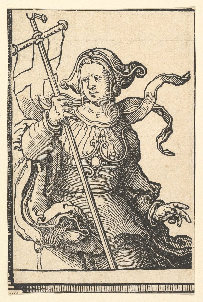 Phrygian Sibyl, from the Series of Sibyls by Lucas van Leyden
