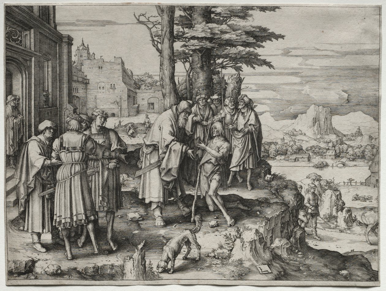 Return of the Prodigal Son by Lucas van Leyden