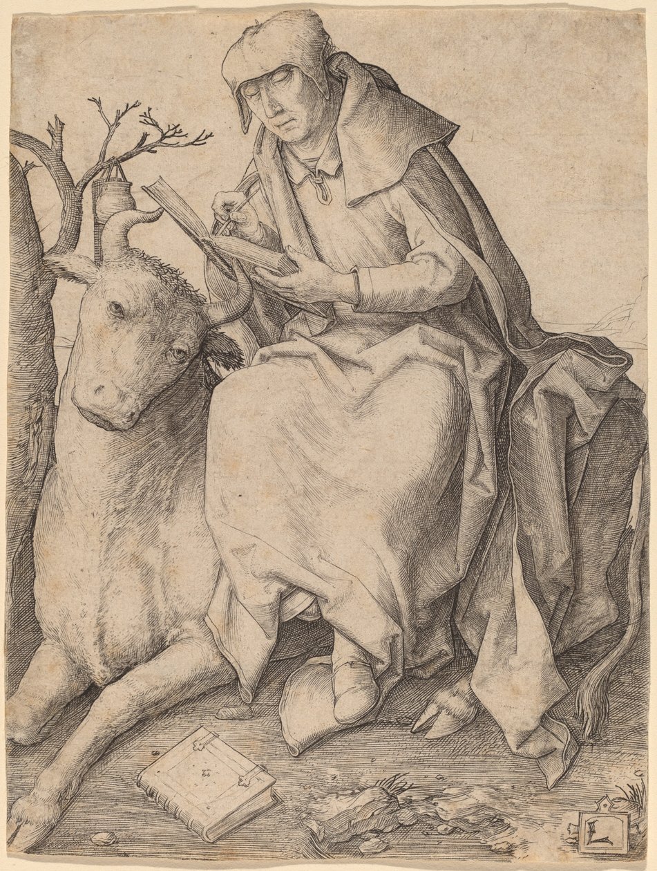 Saint Luke by Lucas van Leyden