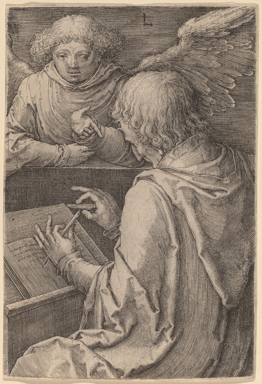Saint Matthew by Lucas van Leyden