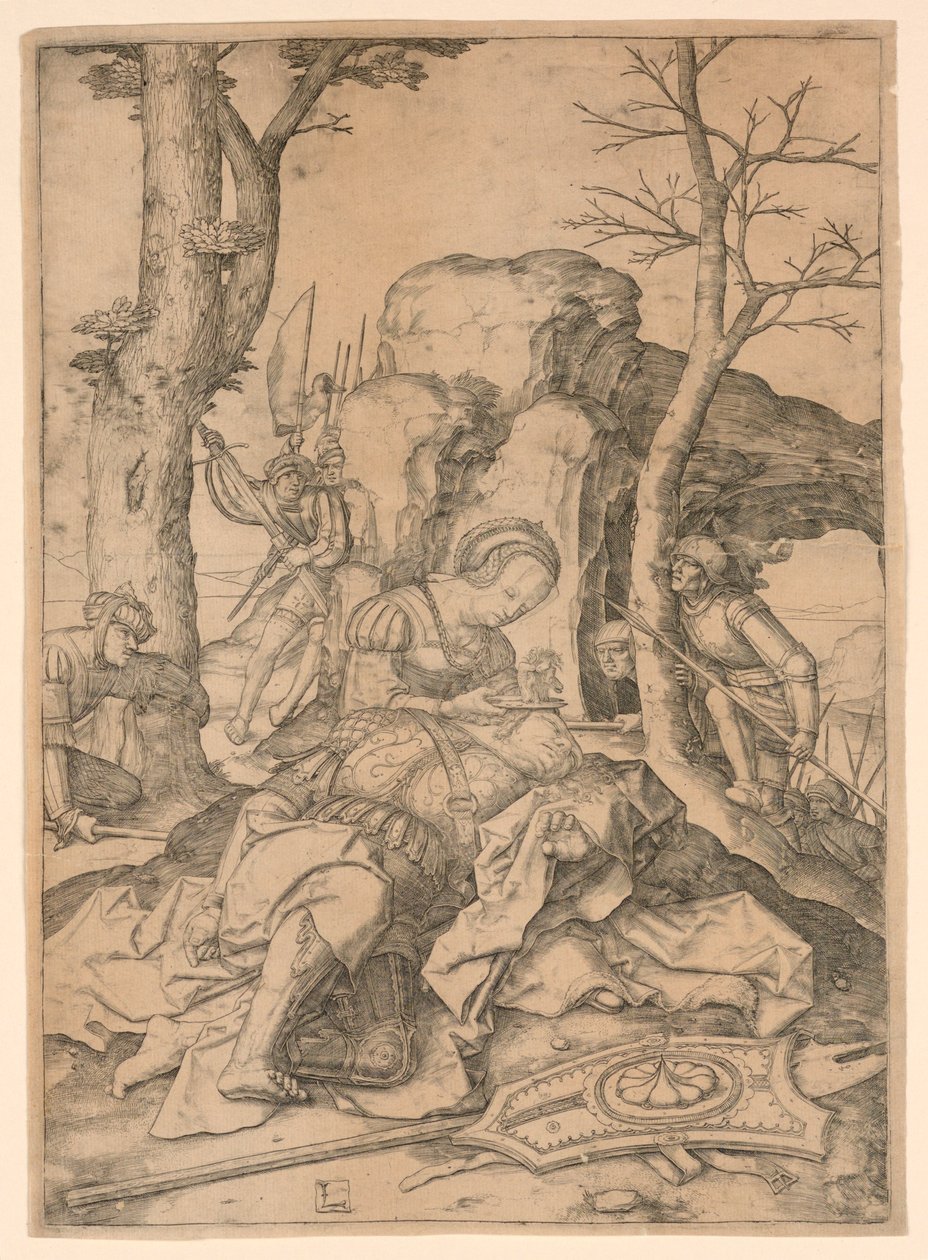 Samson and Delilah by Lucas van Leyden