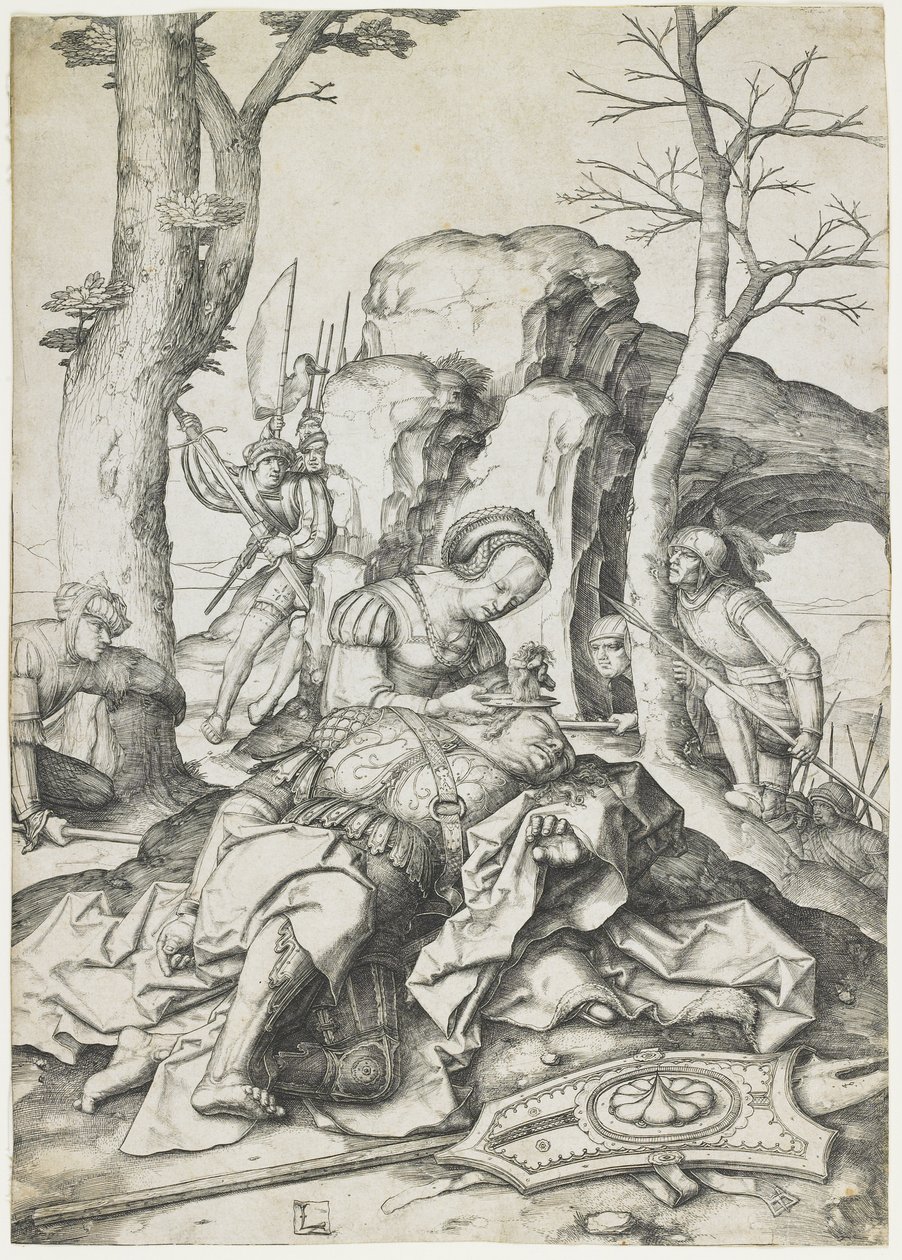 Samson and Delilah, c. 1508 by Lucas van Leyden