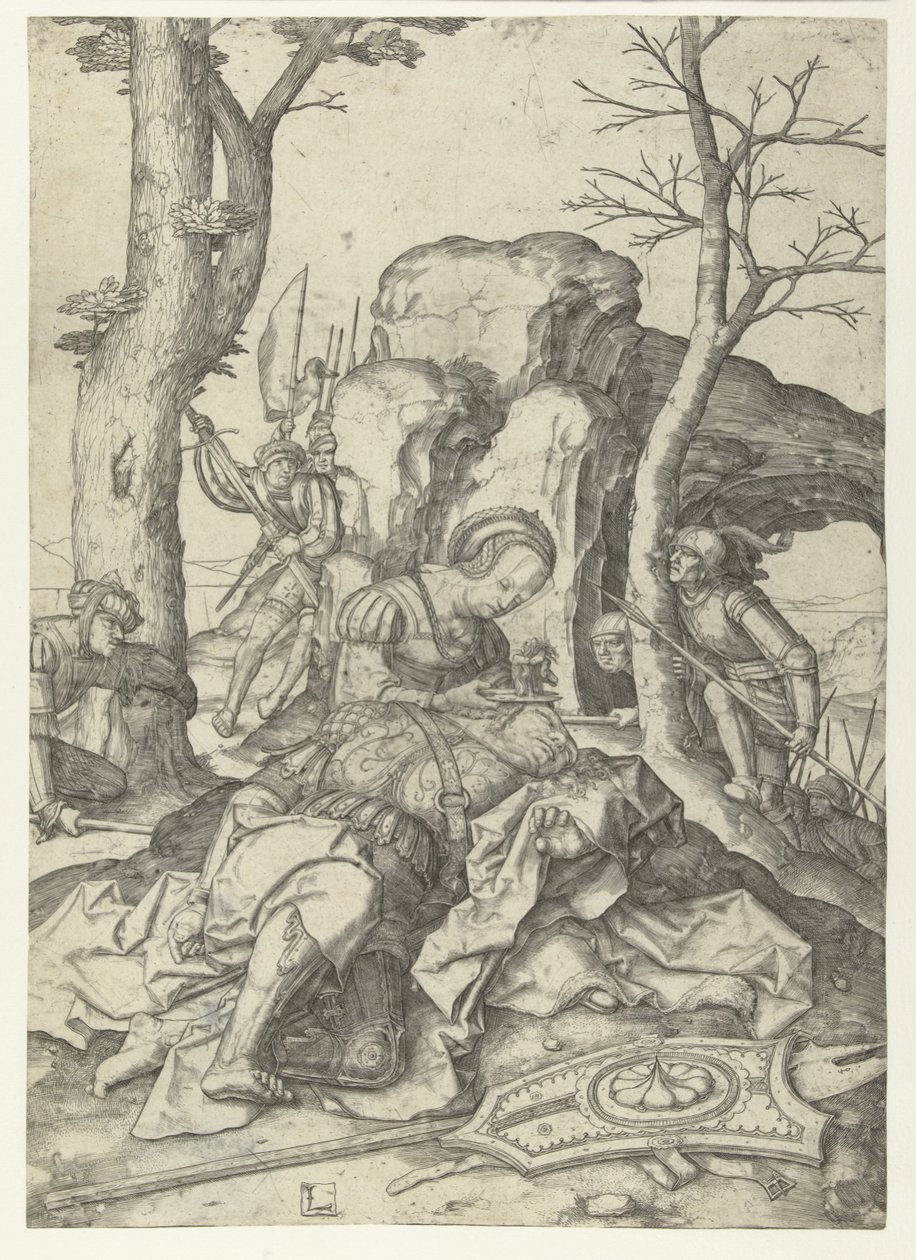 Samson and Delilah by Lucas van Leyden