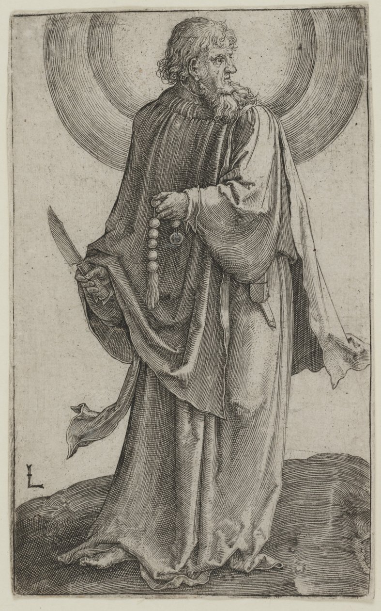 St Bartholomew by Lucas van Leyden