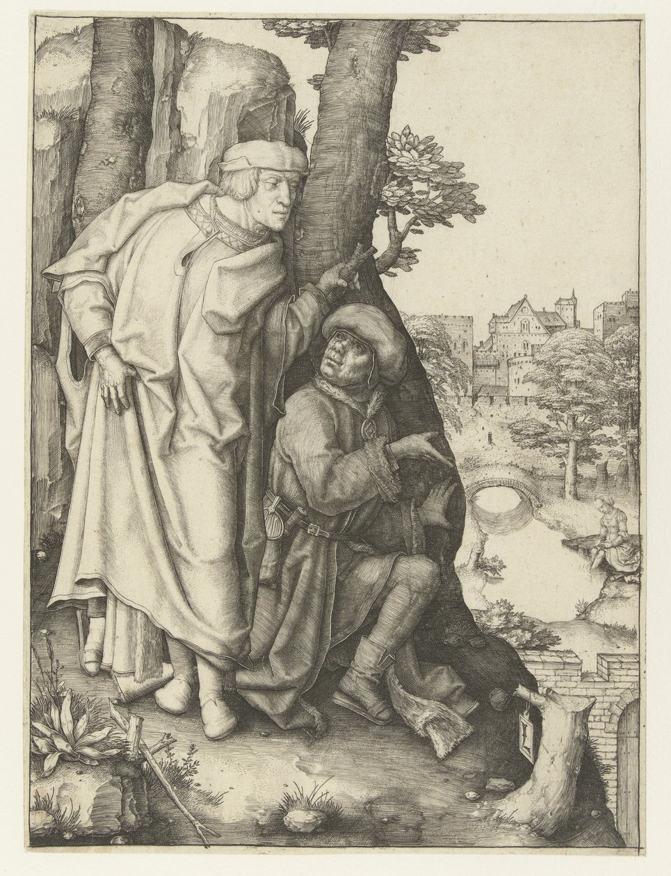 Susanna and the Elders by Lucas van Leyden