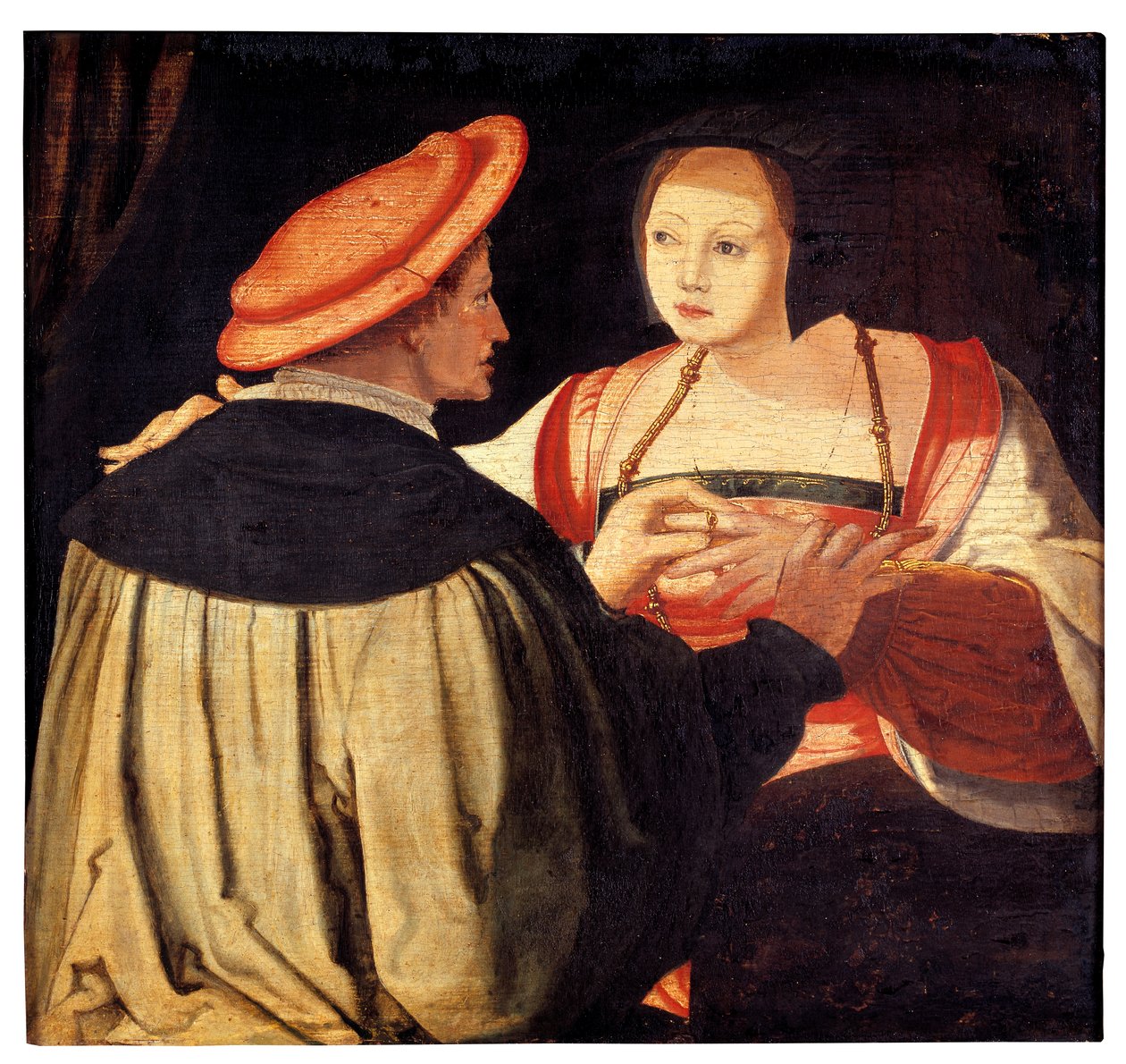 The Engagement by Lucas van Leyden
