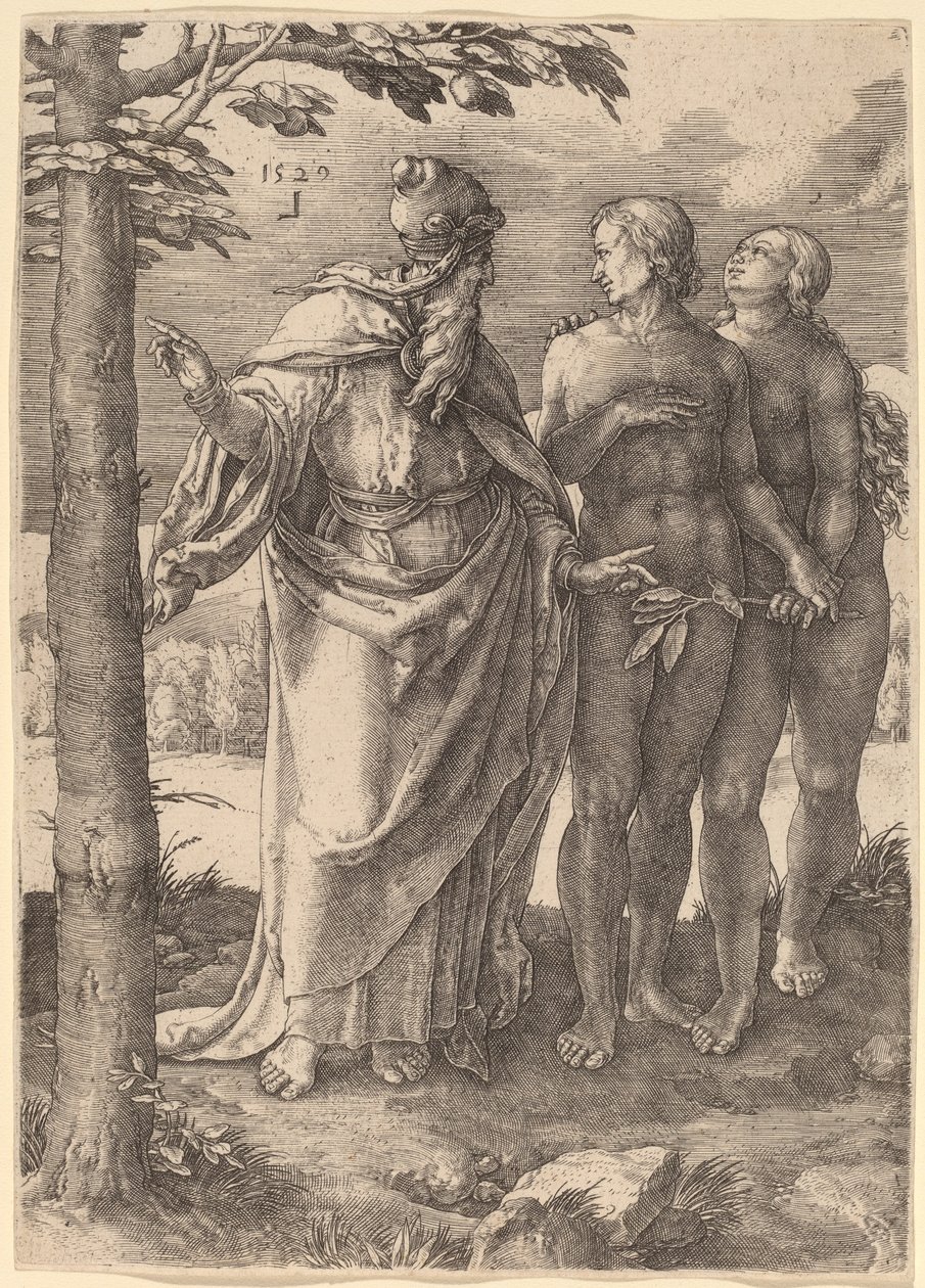 The First Prohibition by Lucas van Leyden